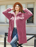 'Elowen' Thermal Fleece Coat - Celes Fashion